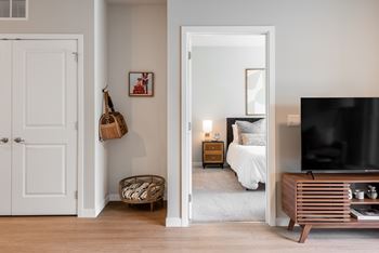 Carpeted bedrooms